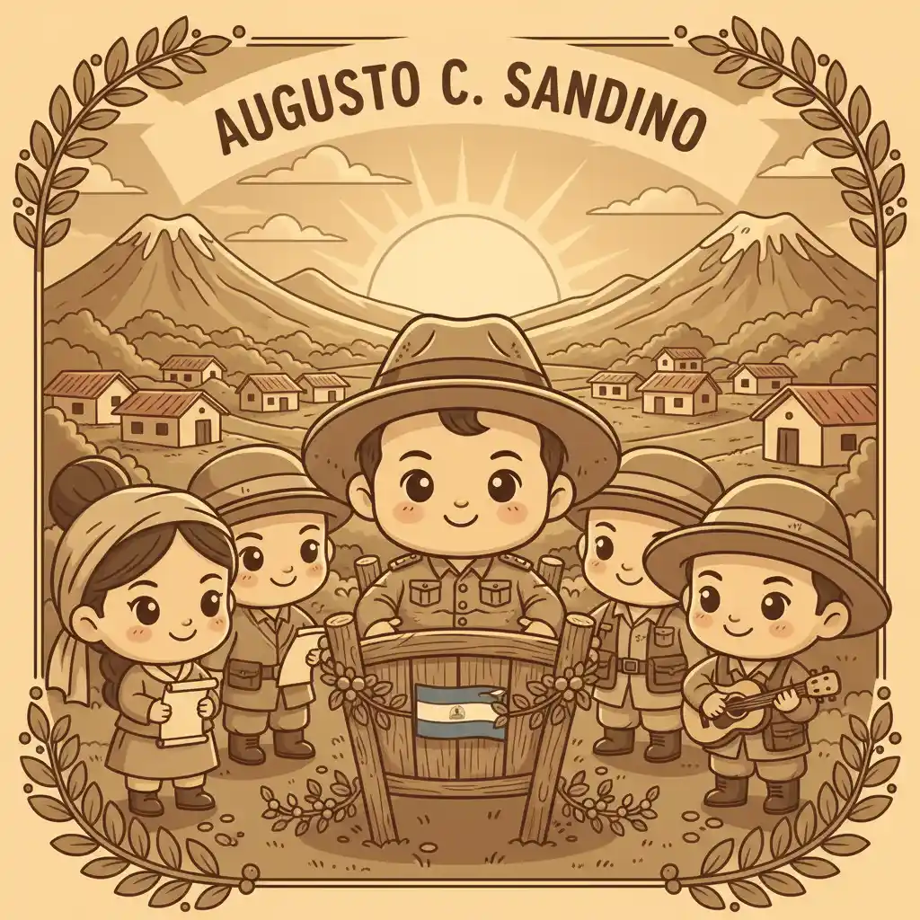 Natalicio de Augusto C. Sandino (en 1895) Natalicio de Augusto C. Sandino (en 1895)