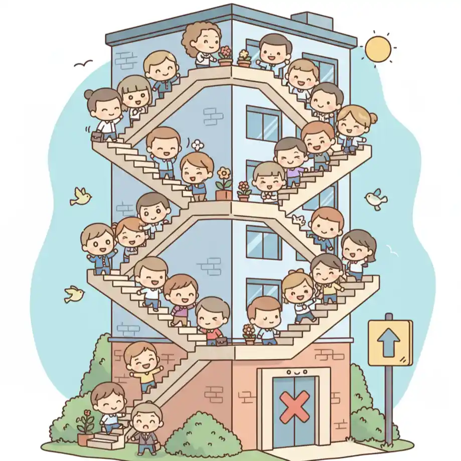 Día Mundial sin ascensores Día Mundial sin ascensores