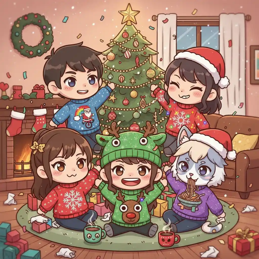 Día del Jersey Navideño Feo Día del Jersey Navideño Feo