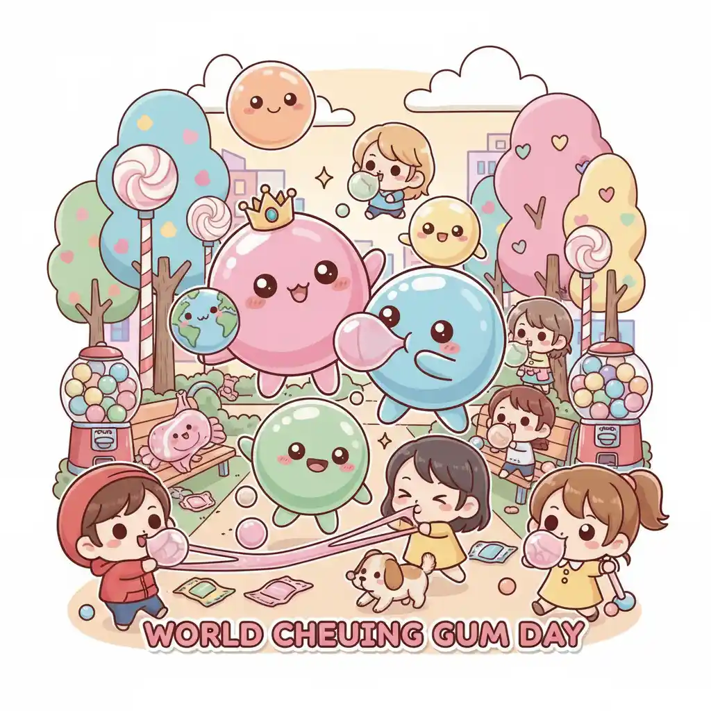 Día Mundial del Chicle Día Mundial del Chicle