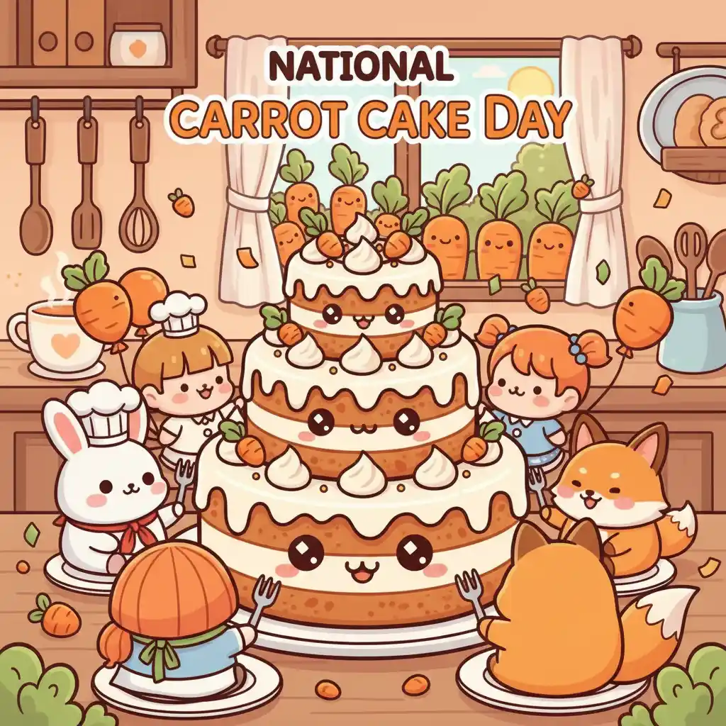 Día Nacional del Pastel de Zanahoria Día Nacional del Pastel de Zanahoria