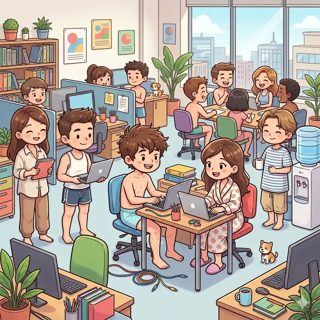 Día de ir a Trabajar Desnudo Día de ir a Trabajar Desnudo