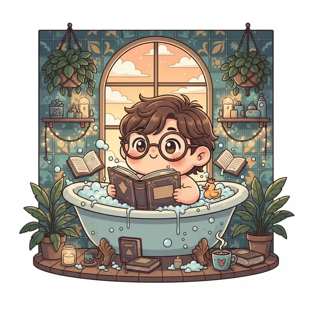 Día para Leer en la Bañera Día para Leer en la Bañera