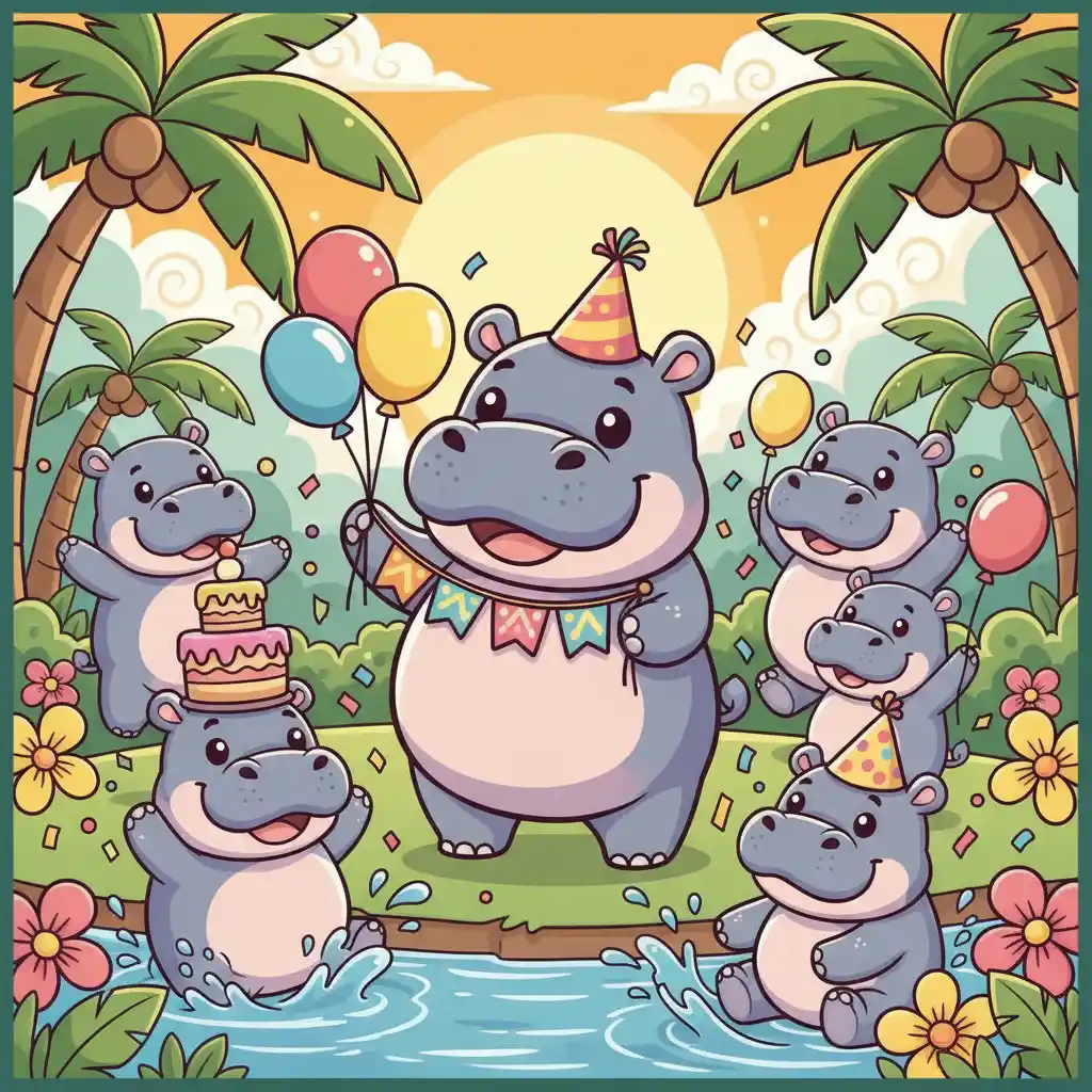 Día del Hipopótamo Día del Hipopótamo