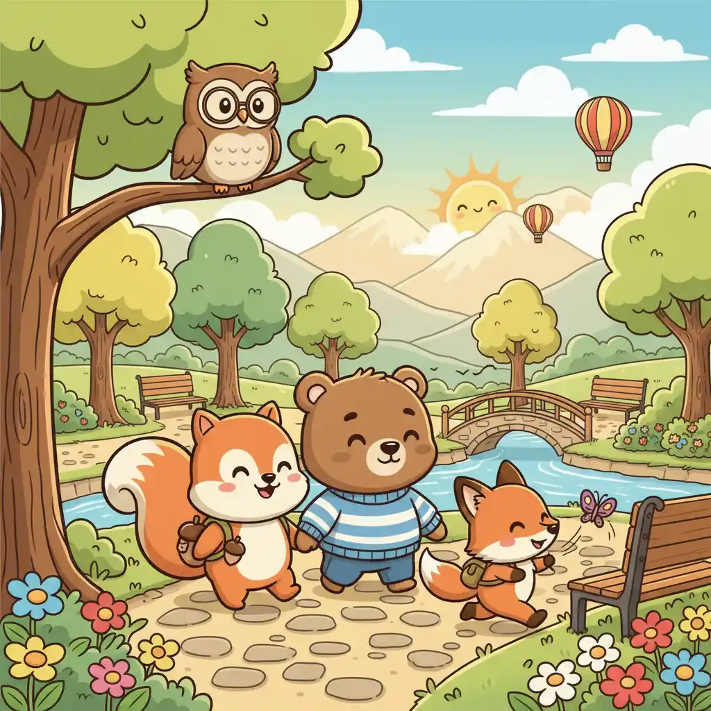 Día de Dar un Paseo en el Parque Día de Dar un Paseo en el Parque