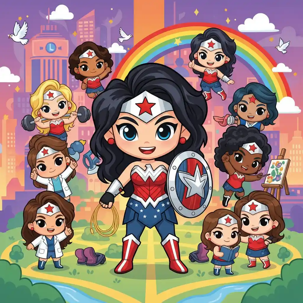 Día de la Mujer Maravilla o Wonder Woman Day Día de la Mujer Maravilla o Wonder Woman Day