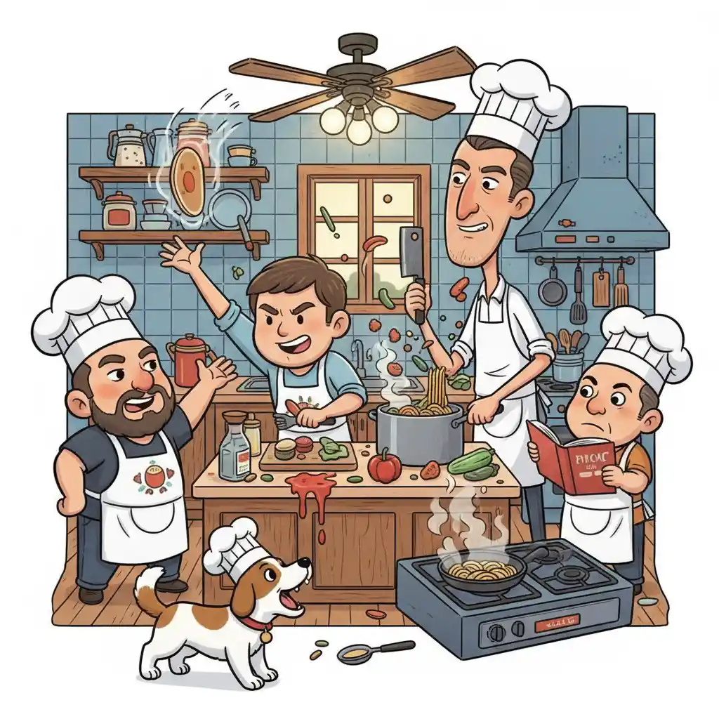 Día de que los Hombres Preparen la Cena Día de que los Hombres Preparen la Cena