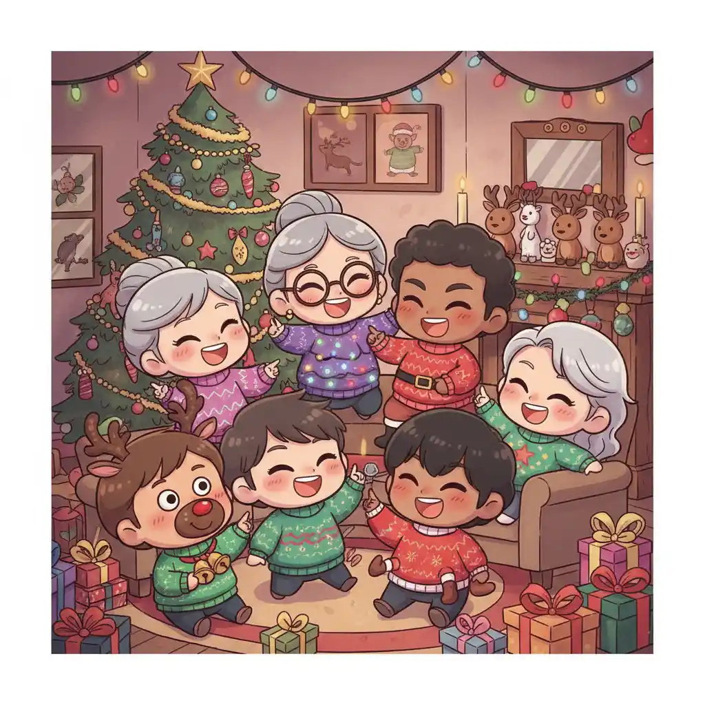 Día del Jersey Navideño Feo Día del Jersey Navideño Feo